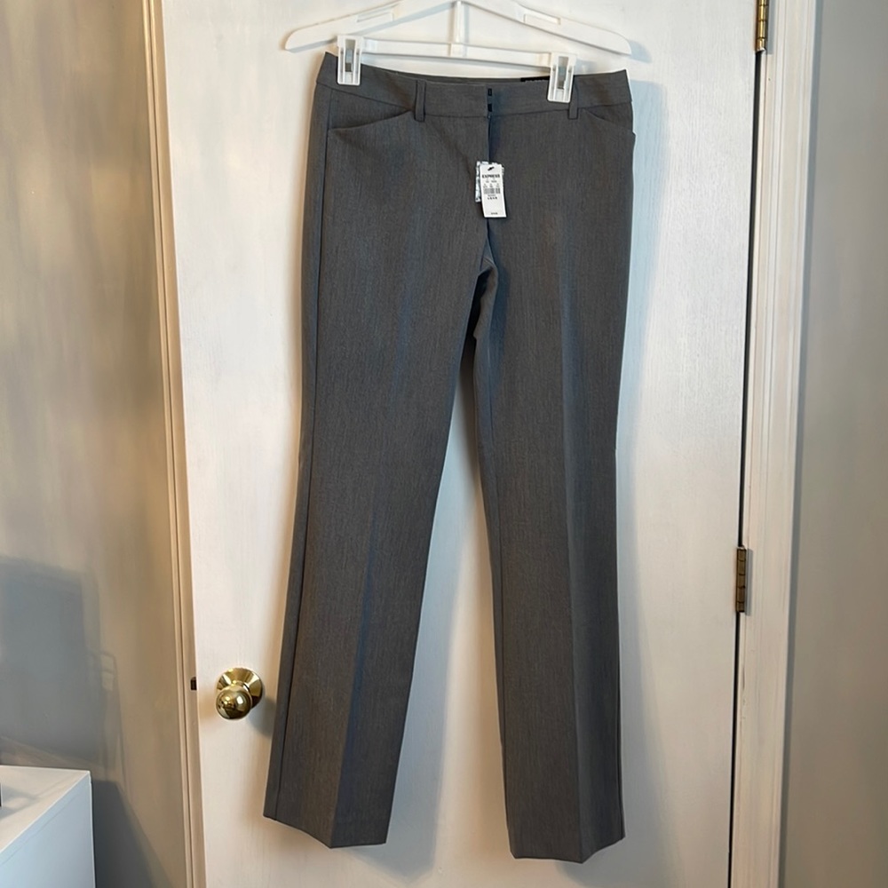 Express Dark Grey Dress Pants